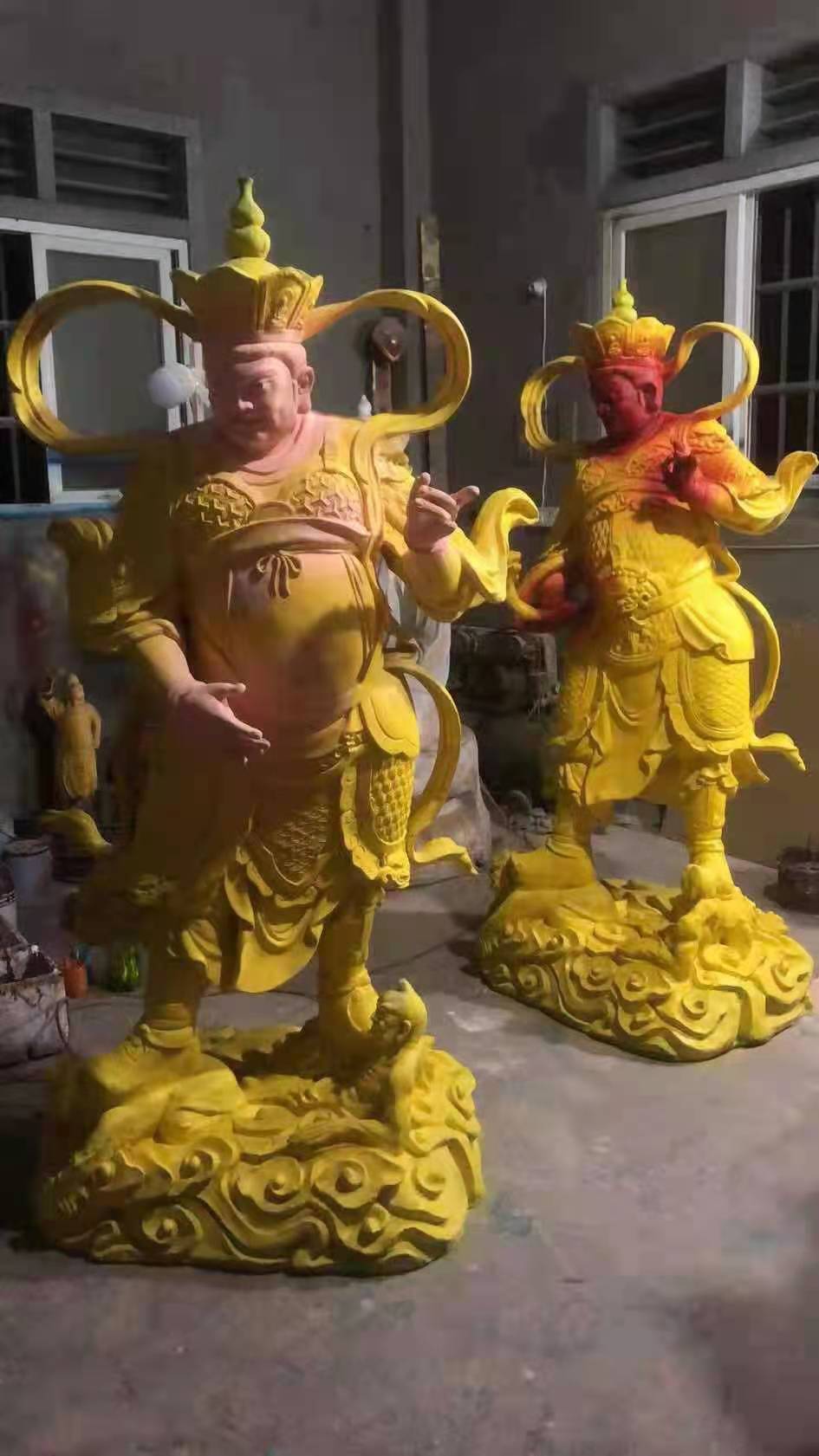 乐盈VI四大天王贴金缘起