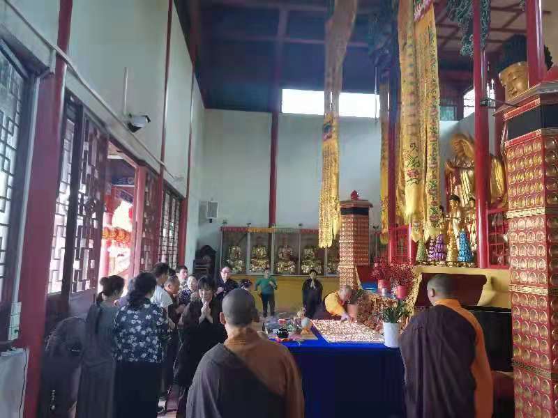 乐盈VI文殊菩萨圣诞祈福助考法会圆满